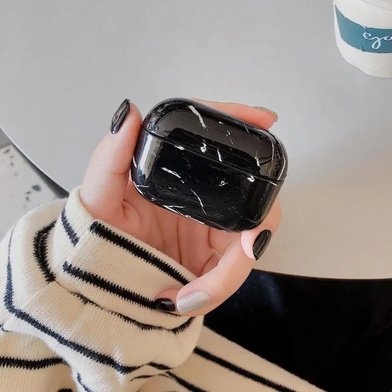 Силиконовый чехол Airpod, беспроводной Bluetooth чехол для Airpod 3, чехол для Apple Air Pods Pro, 3D мраморный чехол для Airpods Pro