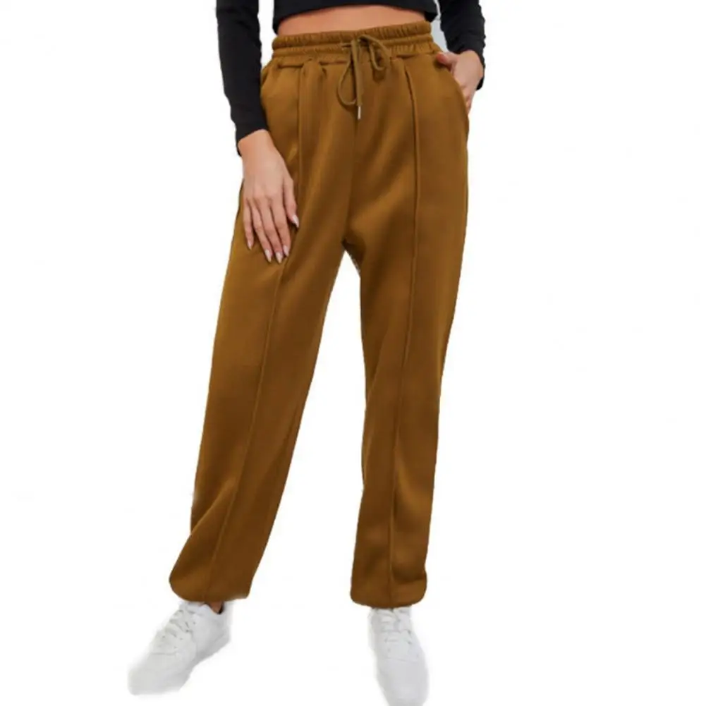 

Women Pants Loose-fitting Lace-up Pants Women Trousers Sporty Pants