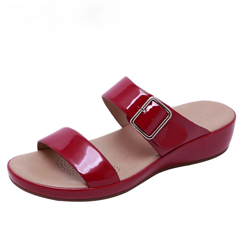 

Women Buckle Comfortable Orthopedic Bow Stand Flip Flops Summer Casual Shoes Slip-On Slipper Fashion Hot Outdoor