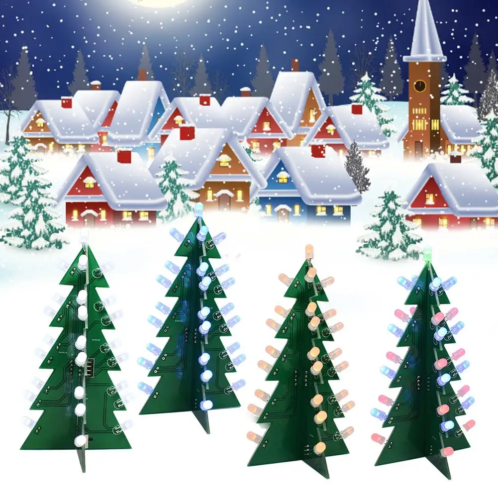 1 шт. светодиодные лампочки звездочки светящиеся мини Рождественская елка Малый