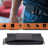 Minimalist Invisible Travel Wallet Packs Waist Bag Mini Pouch for Key Card Phone Sports Outdoor Belt Bag Hidden Security Wallet