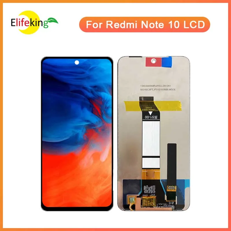 

6.5" Screen For Xiaomi Redmi Note 10 5G LCD Display M2103K19G M2103K19C Touch Screen Digitizer Assembly Replacement 100% Tested