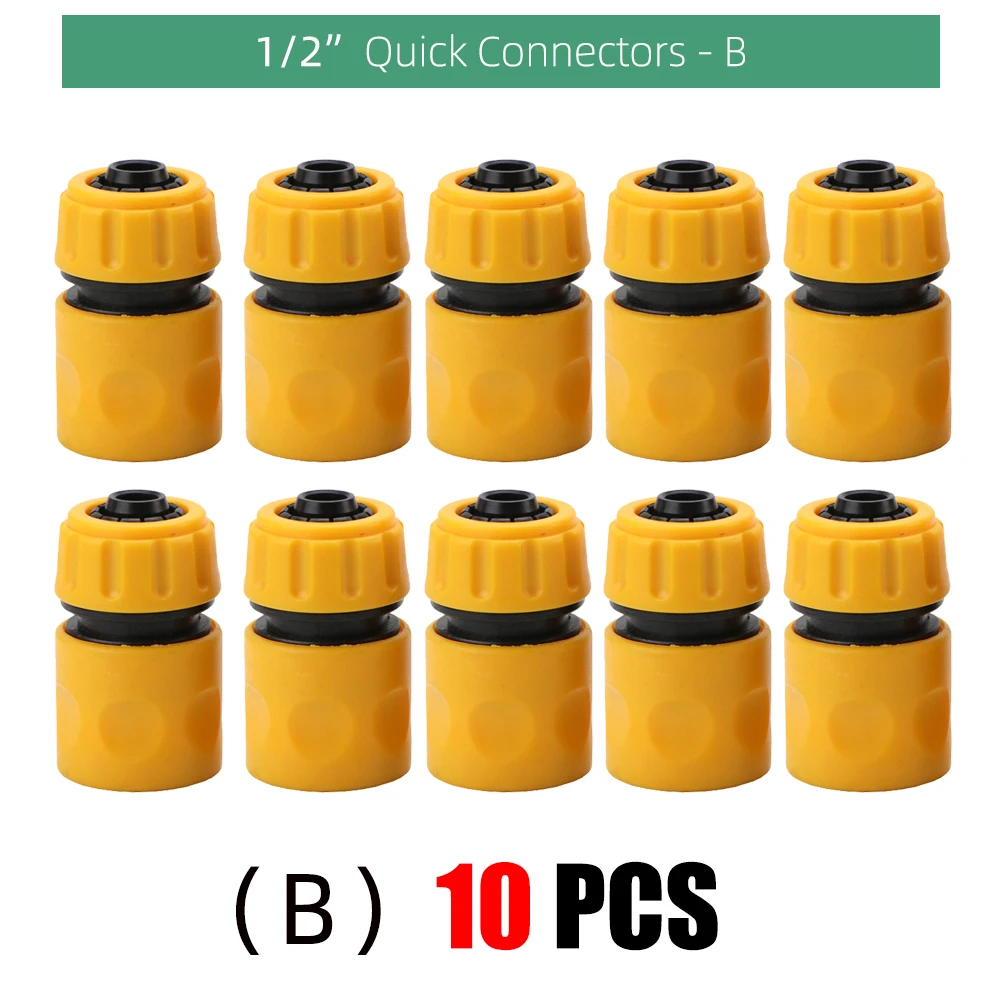 

Быстроразъемные соединители для шланга 1/2 дюйма 10 шт