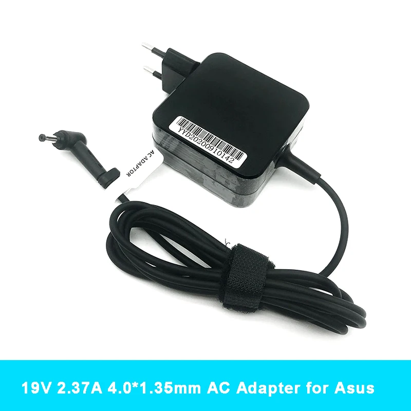 

45W 19V 2.37A 4.0*1.35mm Laptop AC Adapter Charger for Asus Zenbook UX305 UX21A UX32A Series Taichi 21 31 T300LA X201E X202E