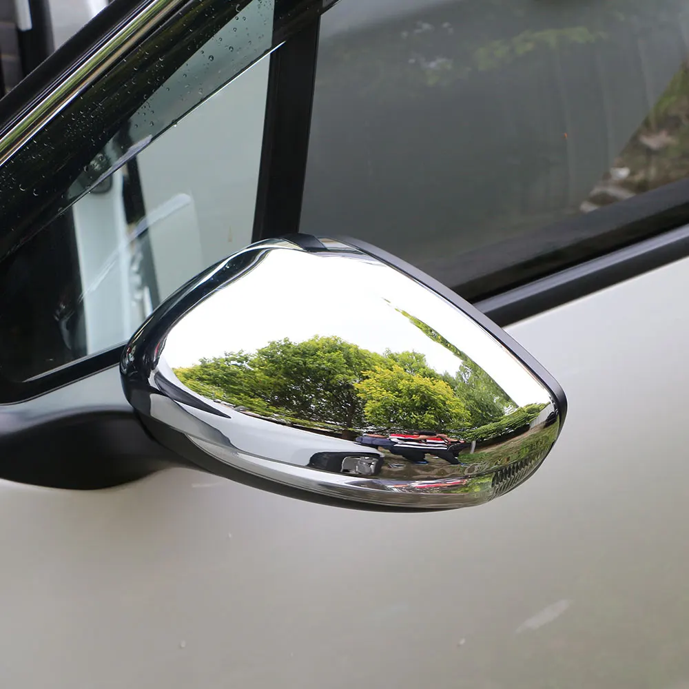 

Зеркало заднего вида Jameo Auto ABS Chrome, Защитные Чехлы, наклейки на зеркала заднего вида для Peugeot 208 2014-2017, аксессуары