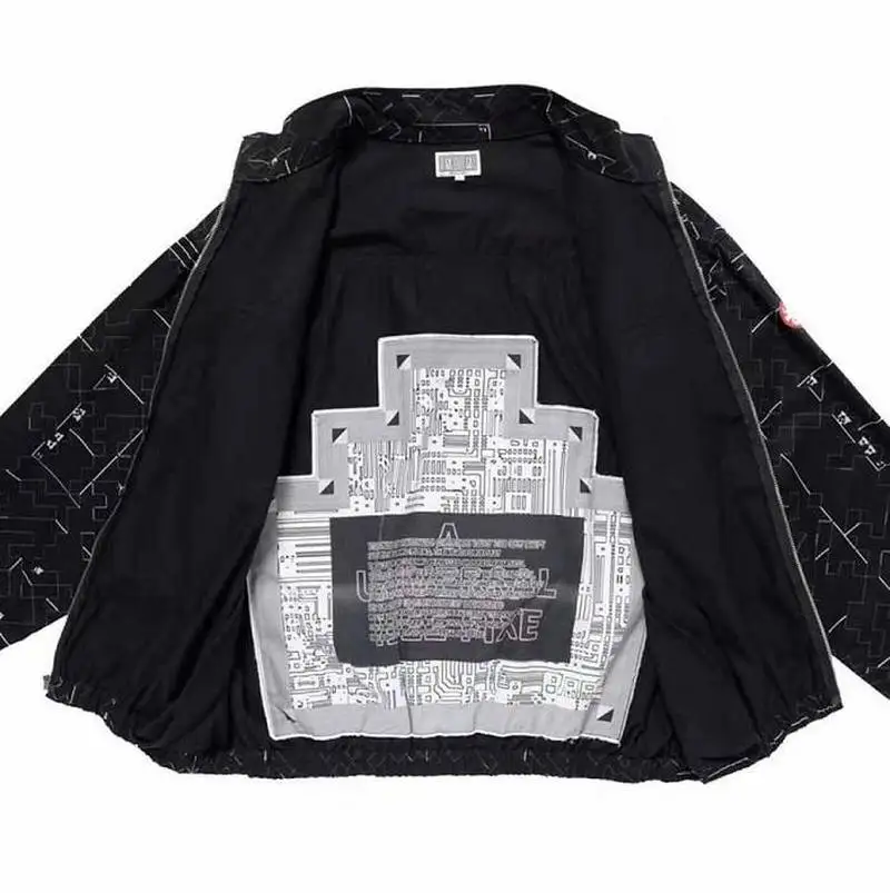 19ss, новинка, куртка с принтом, женская, Men1: 1, с принтом, Повседневная Уличная одежда, Япония, ветровка, kanye west, пальто с принтом
