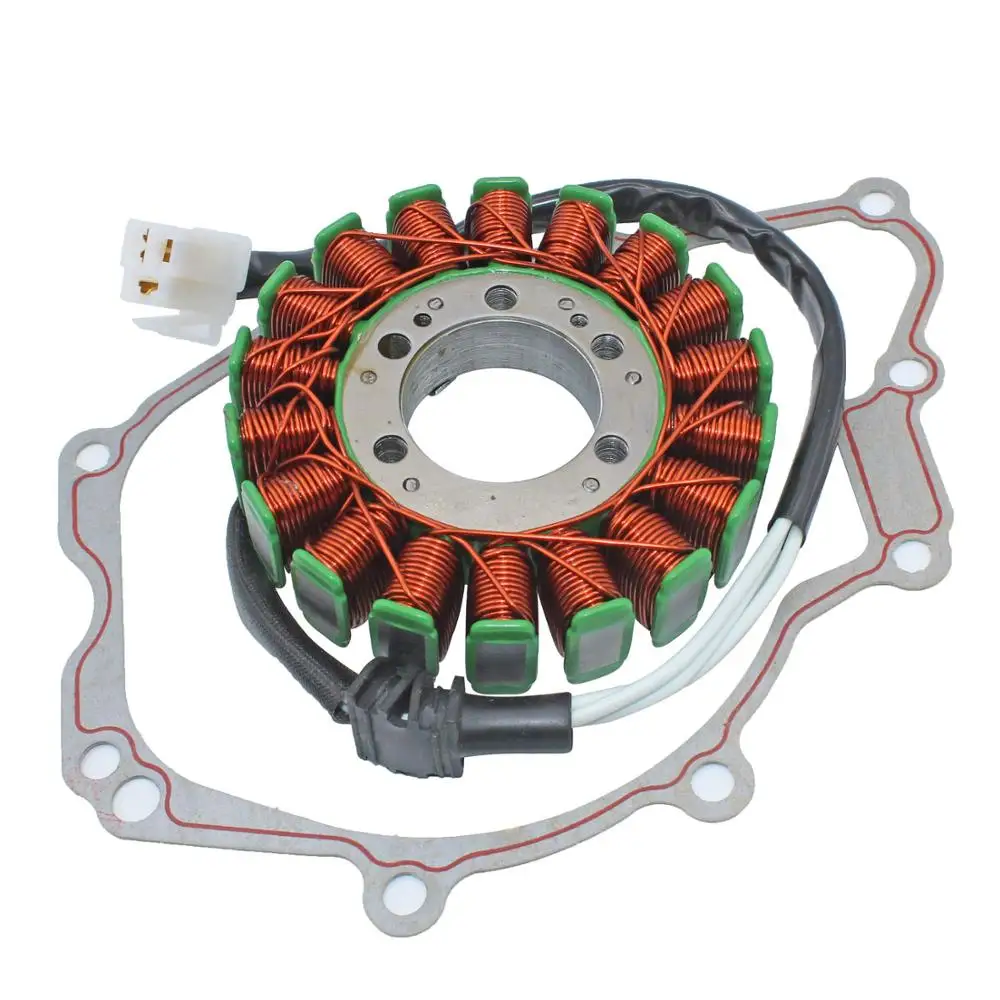 

Motorcycle Engine Coil Stator + Gasket Fit For 2003-2009 Yamaha YZF R6S R6