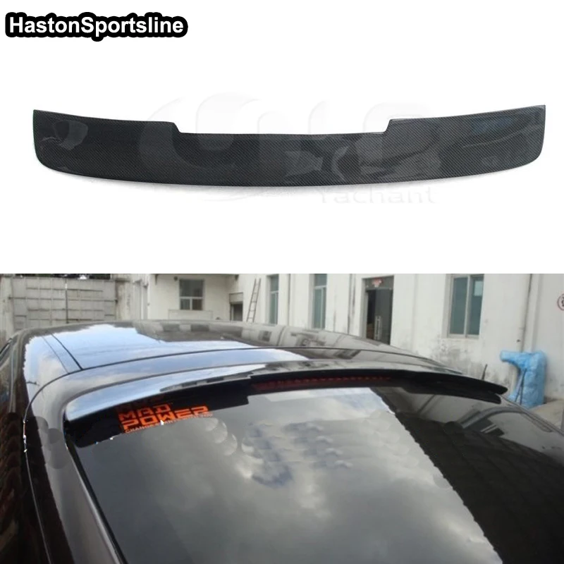 

970 Modified Real Carbon Fiber Rear Roof Spoiler Wing For Porsche Panamera 970 2009 2010 2011 2012 2013