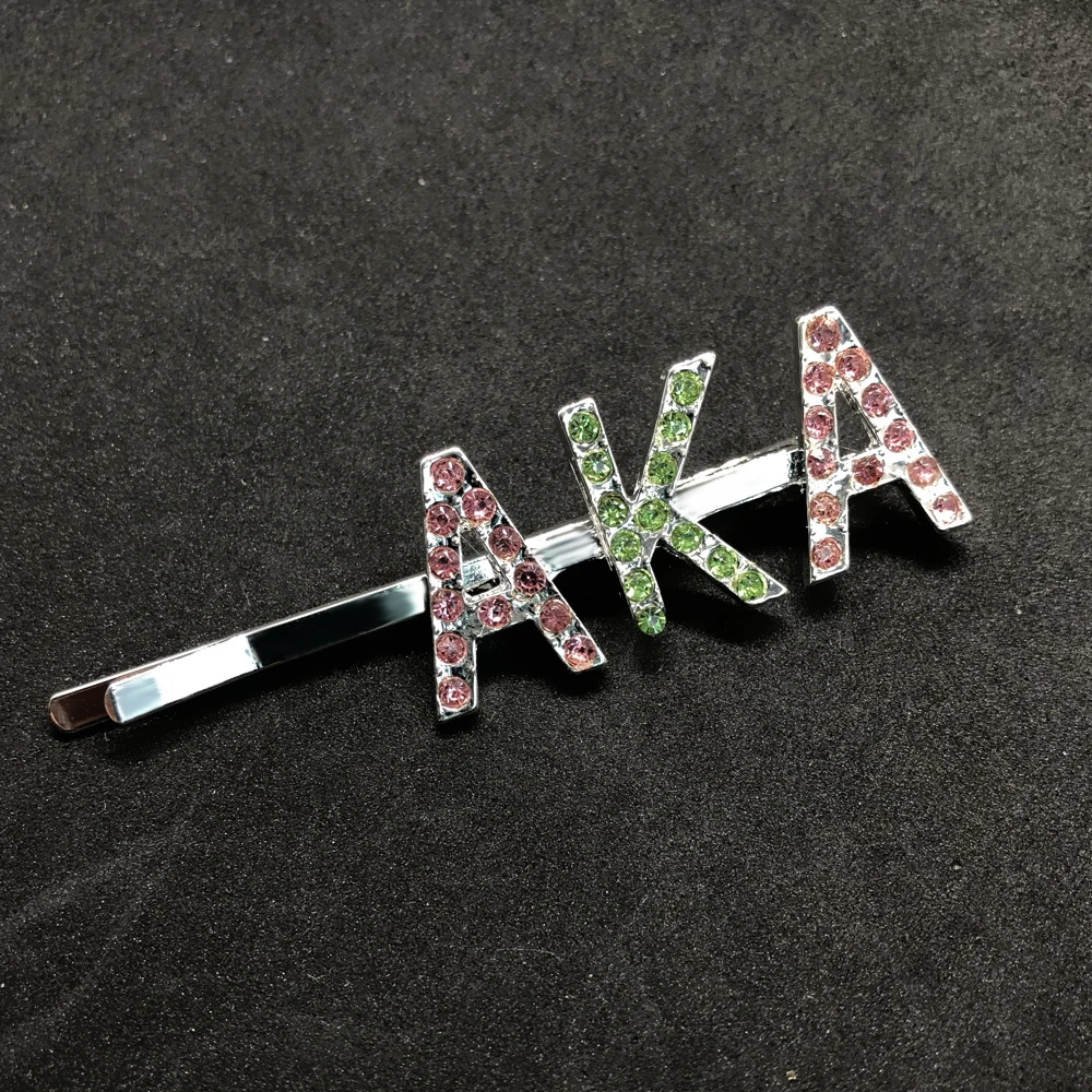 Популярные Стразы инкрустированные буквами металлическая бирка заколка для