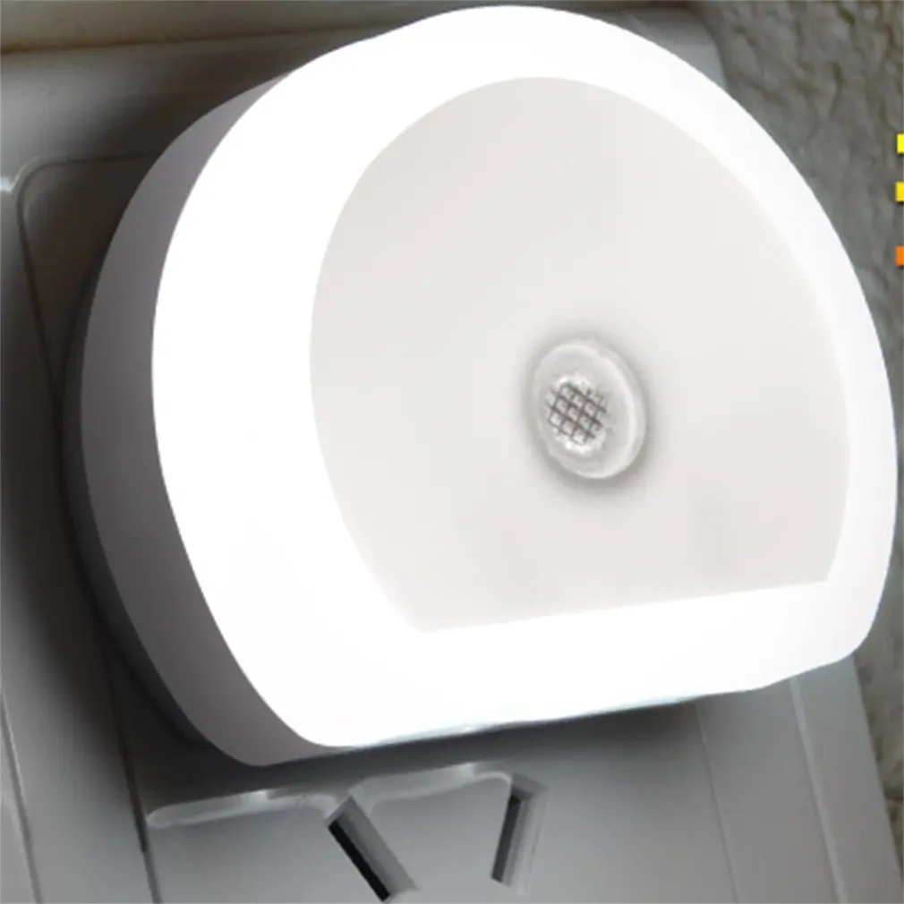 ICOCO светодиодный Ночной светильник с двойным USB настенным зарядным устройством