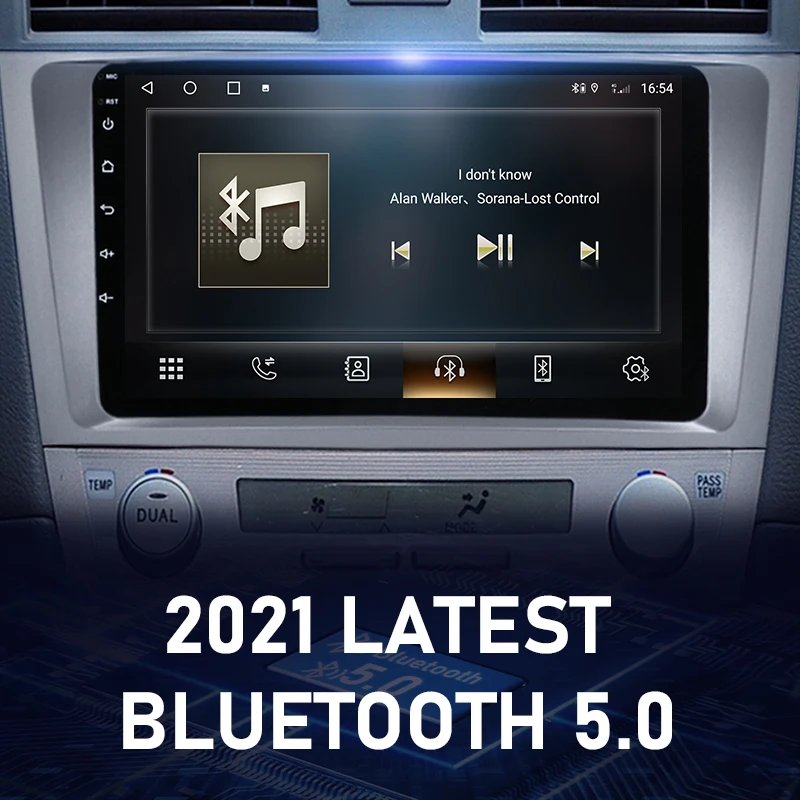 JMCQ Android 10.0 Car Radio For Toyota Camry 6 XV 40 50 2006 - 2011 Multimedia Video Player Navigaion GPS 2 din Stereo Head unit |