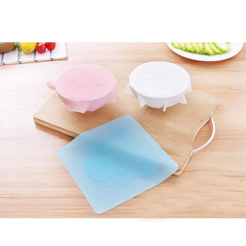 Многоразовые силиконовые обертки для пищевых продуктов экологически чистые