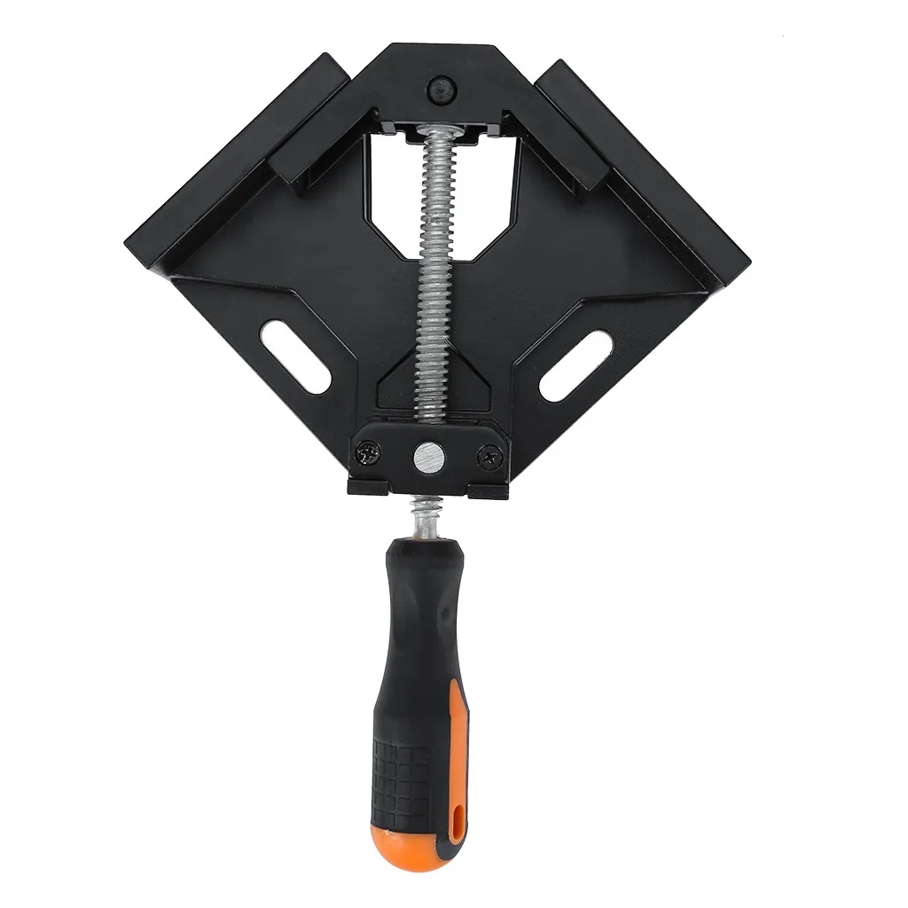 

Essential Tools For Home Outdoor 90right Angle Clip Clamp Tool Woodworking Photo Frame Vise Welding Clamp Holder Home Furnishin