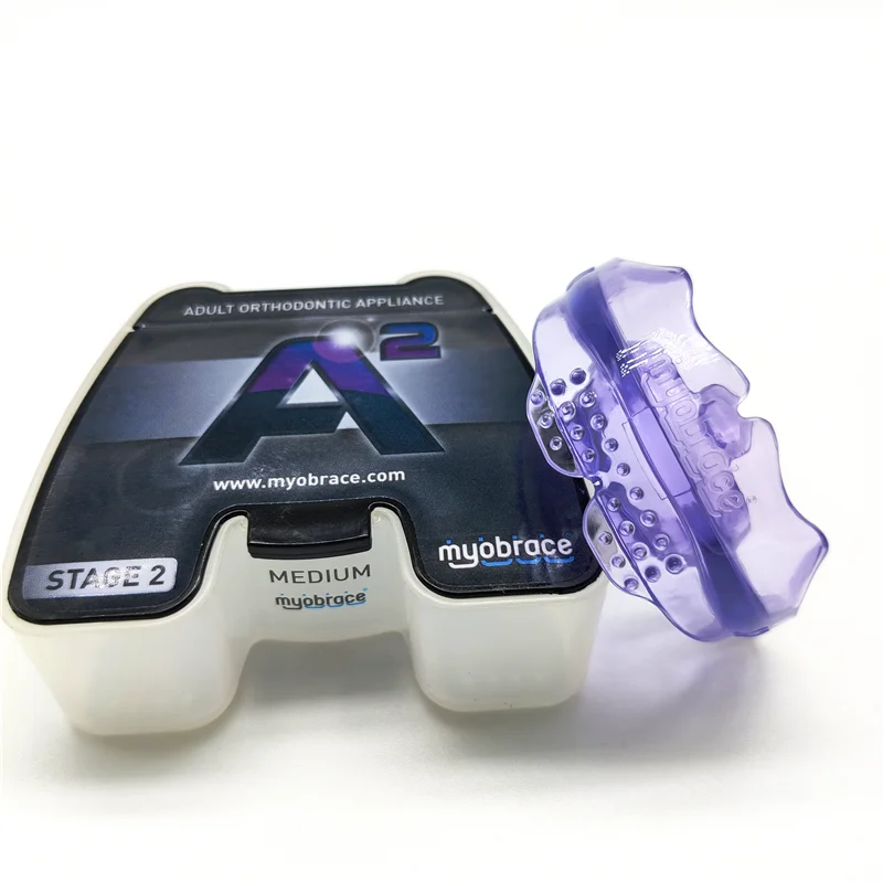 

Myobrace Trainer Teeth Orthodontic Appliance A2/Australia Orthodontic Braces MRC A2 Adult Correct Poor Habit/A2 Myobrace Trainer