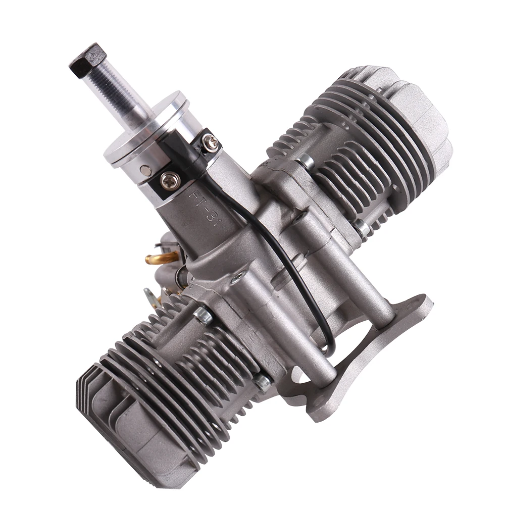 Двухцилиндровый бензиновый/бензиновый двигатель RCGF 31cc с