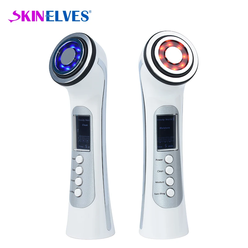 

Beauty Device RF EMS Mesotherapy Electroporation Face Radio Frequency LED Photon Skin Rejuvenation Tightening Skin Care