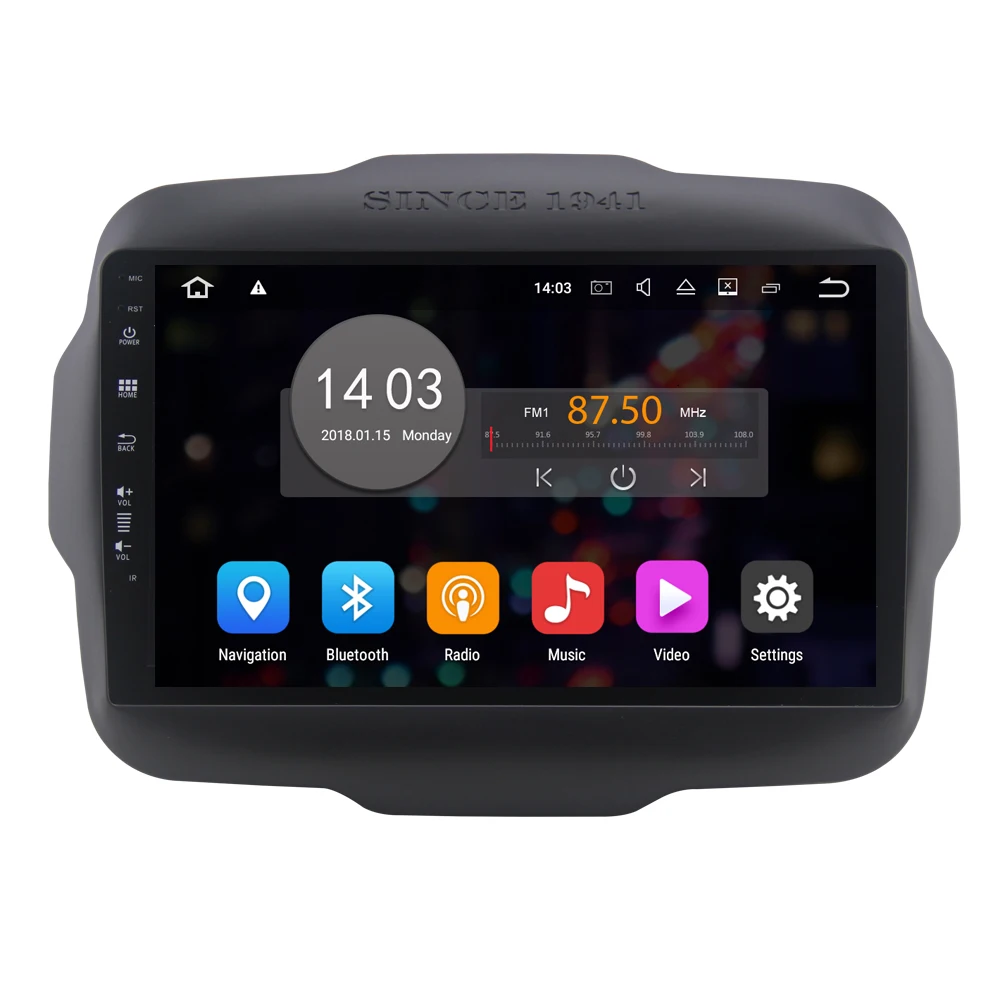 

9inch Car Audio for Jeep Renegade Android 10.0 Multimedia System