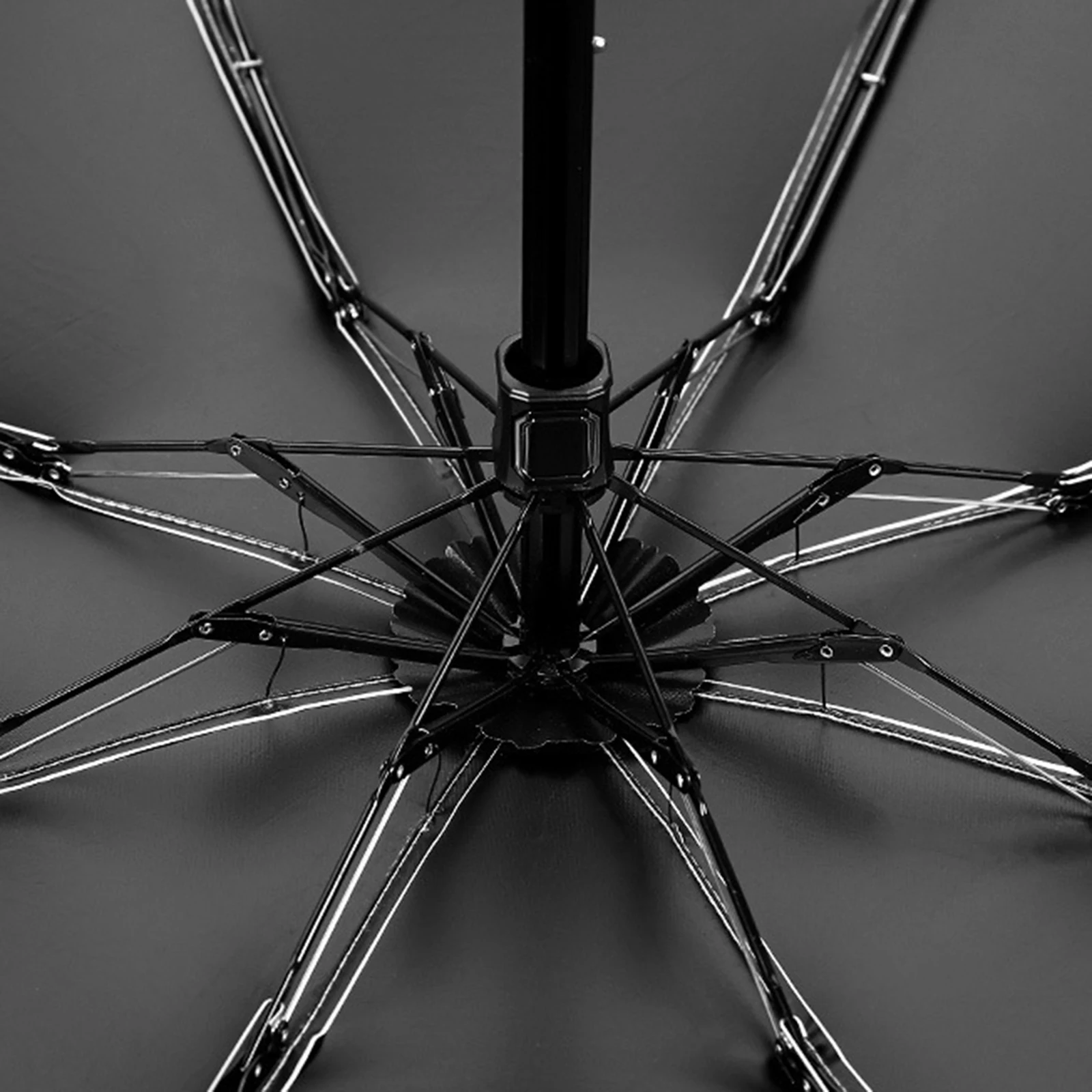 Складной суперсветильник ветрозащитный мини-зонт 2-в-1 водонепроницаемый зонтик