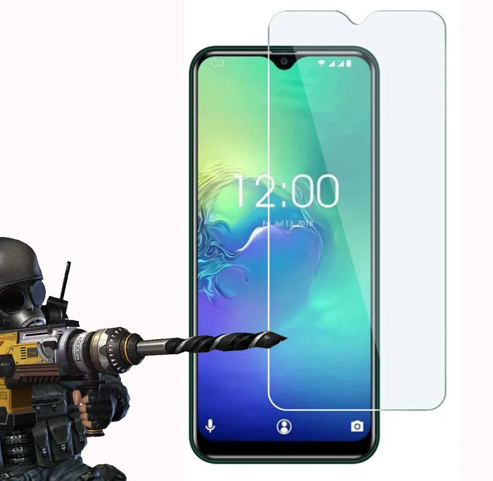Закаленное стекло 2.5D 9H для Oukitel C17 Pro Защита от царапин для экрана Oukitel C 17 Pro