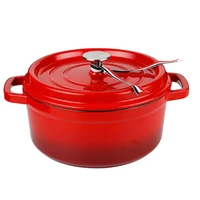 nonstick steam hotpot pot cast iron ceramic kitchen lid enamel stock pot commercil casserole juego de ollas cookwares ob50dg