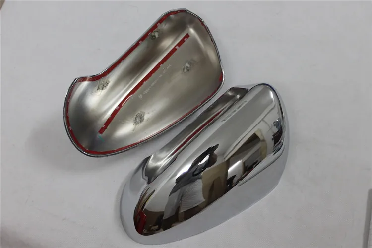 2 шт. хромированные накладки на боковые зеркала заднего вида для Nissan Qashqai 2007 2008 2009