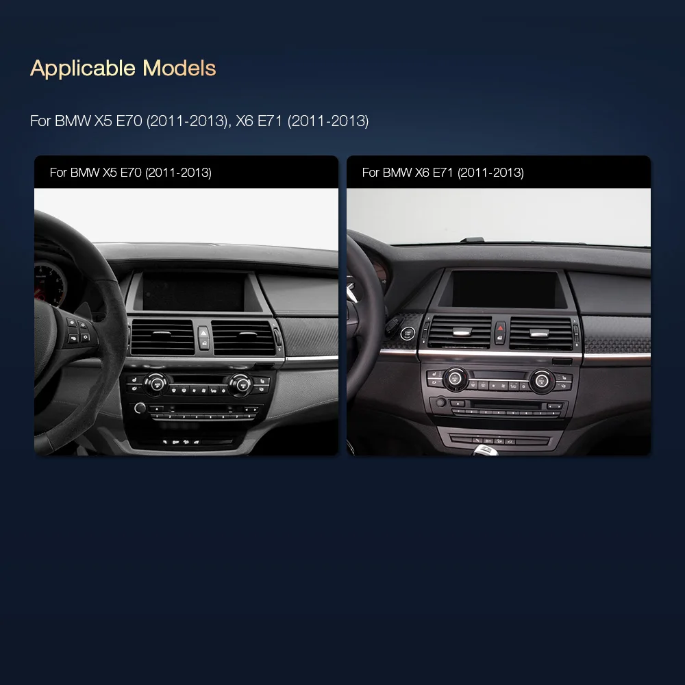 XTRONS 10 25 'ɺndroid 11 Qualcomm 8-Core 6 + 128 автомобильный мультимедийный плеер для BMW X5 E70/X6 E71