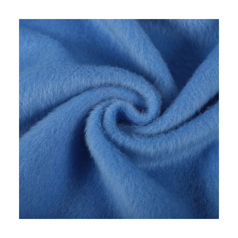 

Autumn Winter Fashion High-end Thick Coat Fashion Jacket Multi-color Single-sided Alpaca Fabric Cloth Fabrics Per Meter Material