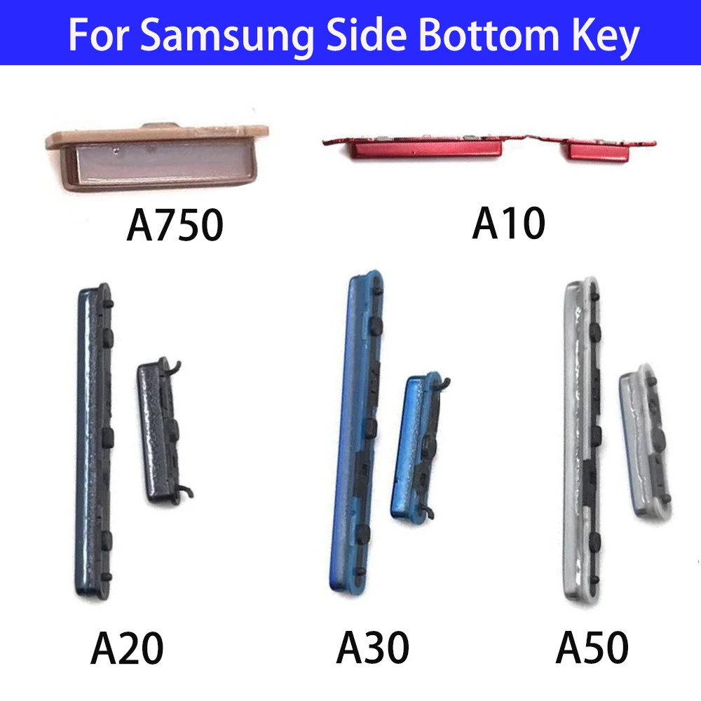 

2pcs/lot, For Samsung A10 A105F A20 A205F A30 A305F A40 A405 A50 A750 Power Volume Side Button Key