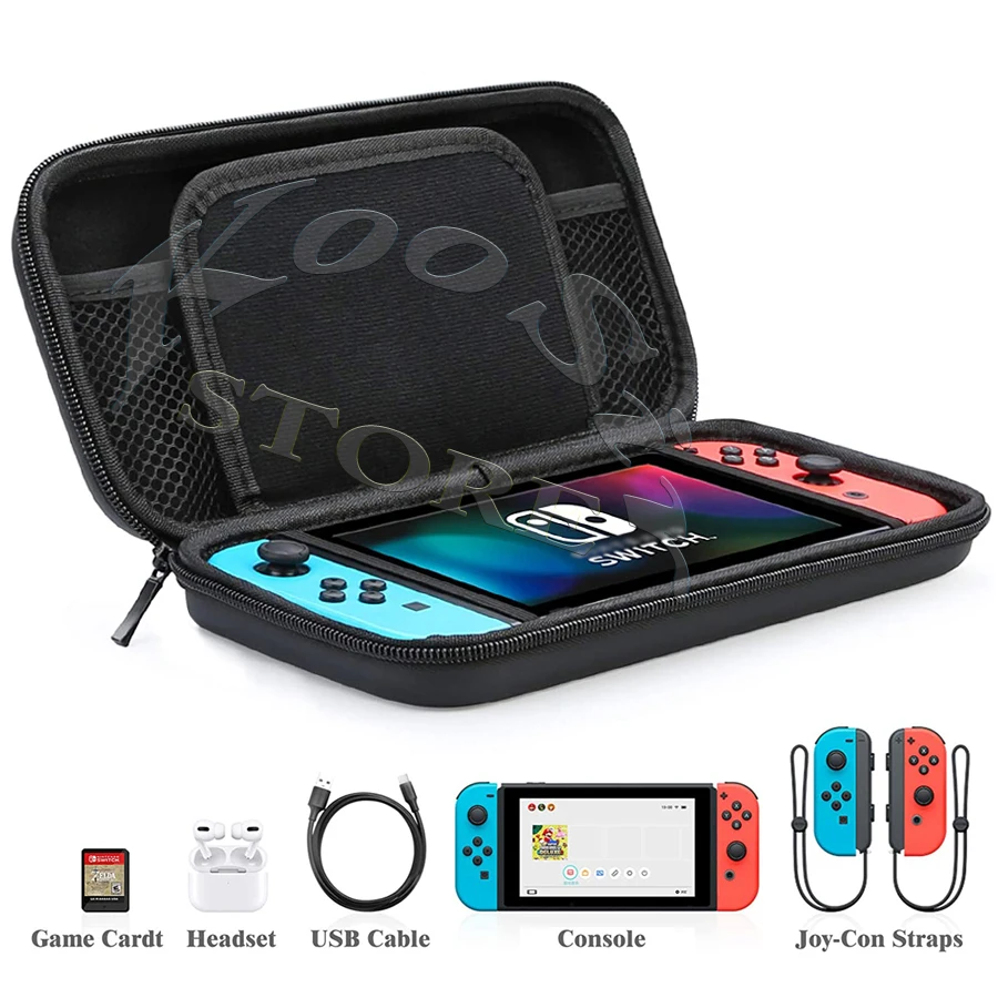 Аксессуары для Nintendo Switch EVA Жесткий Чехол консоль сумка переноски Nintendoswitch