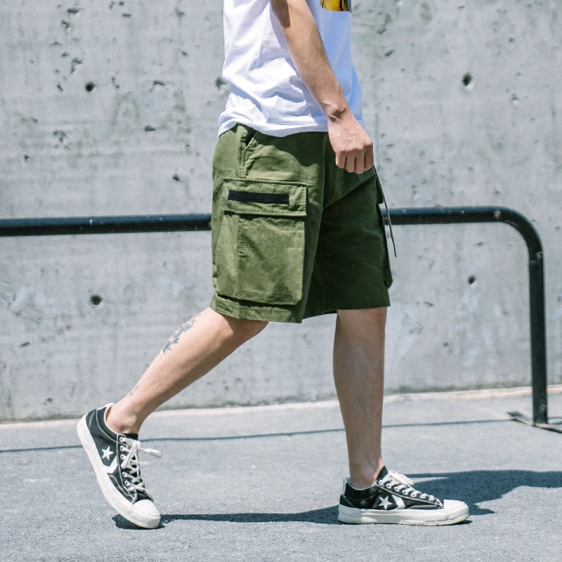 Military Shorts Men Sport Cotton Slim Streetwear Gym Sweatpants Camouflage Bermuda Masculino Cargo Muscle Short Pants BB60DK | Мужская