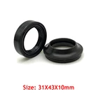 Аксессуары для мотоциклов HONDA CRF 125F XL 100 CR 80R XL100 CR80R 31X43X10, 31 43 10 мм, передняя вилка, амортизатор, масляные уплотнения