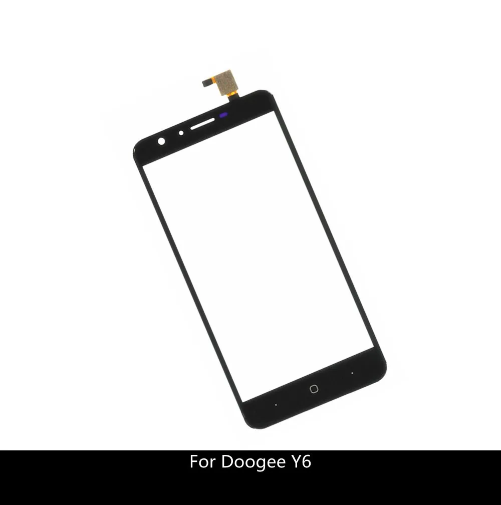 5.5 inch Touch Screen Digitizer For Doogee Y6 Y6C Front Glass Panel Lens Sensor Replacement Parts | Мобильные телефоны и