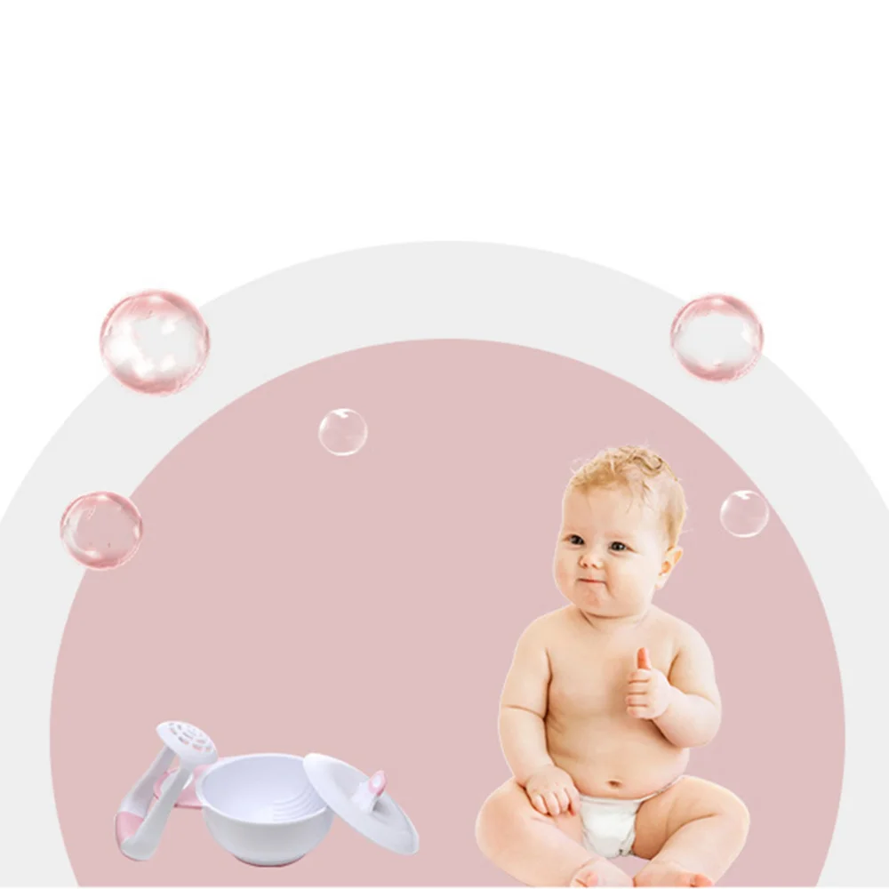 1 комплект пластиковая миска для кормления ручная работа измельчения фруктов