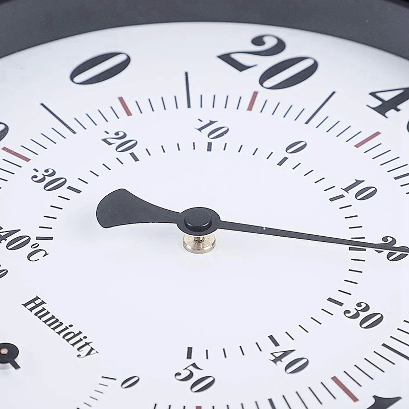 

Indoor and Outdoor Thermometers Wireless Hygrometers Without Batteries Hanging Hygrometers with A Diameter of 20.32cm