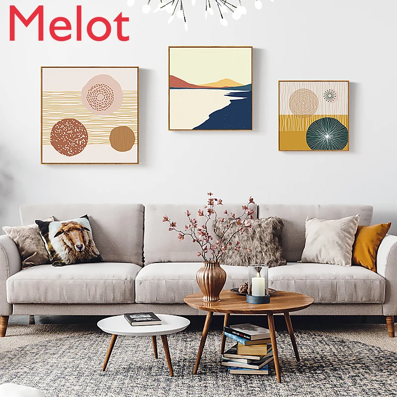 Beste Kamer Decoratieve Paintingsquare Kleine Size Abstracte Sofa Opknoping Schilderen Stijl Wall Art Decor Wall Art Slaapkamer Decor Room Decor