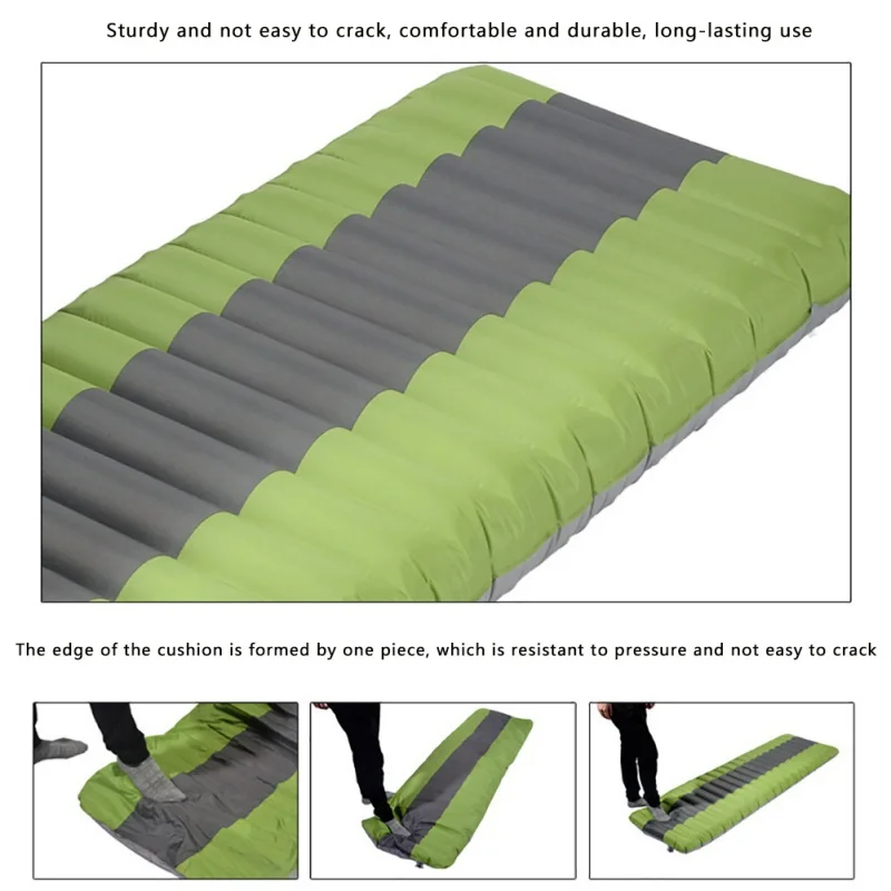 

Portable Camping Mat Ultralight Inflatable Waterproof Mattress TPU Moisture-Proof Outdoor Tent Camp Hiking Trekking Sleeping Pad