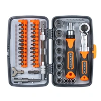 38pc precision ratchet screwdriver bit set magnetic screwdrivers kit electronics repair tool kit for phone laptop watch
