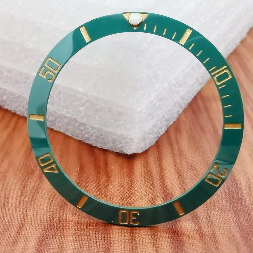 

38mm Bezel Insert suitable Fit 40mm Green watch case mens watches
