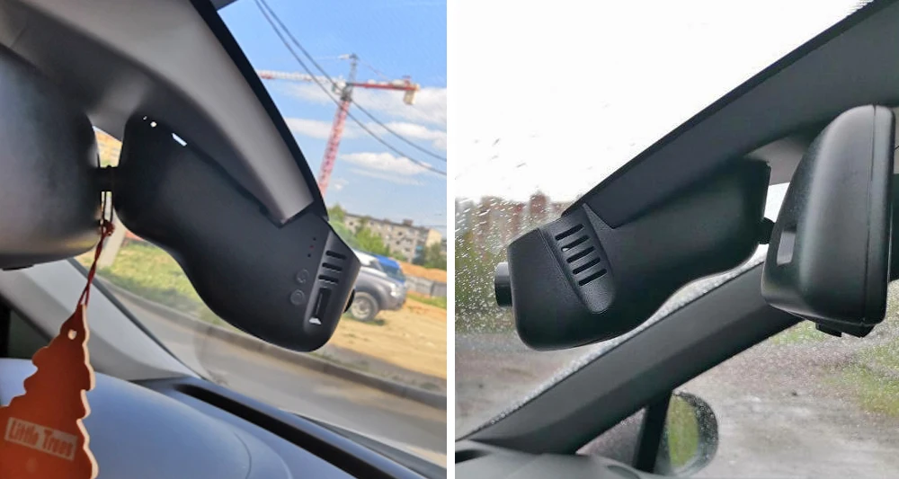 SINOSMART Novatek 96658 автомобильный Wifi DVR камера для Volkswagen Touareg 2011- управление с помощью мобильного телефона ПРИЛОЖЕНИЕ SONY IMX323