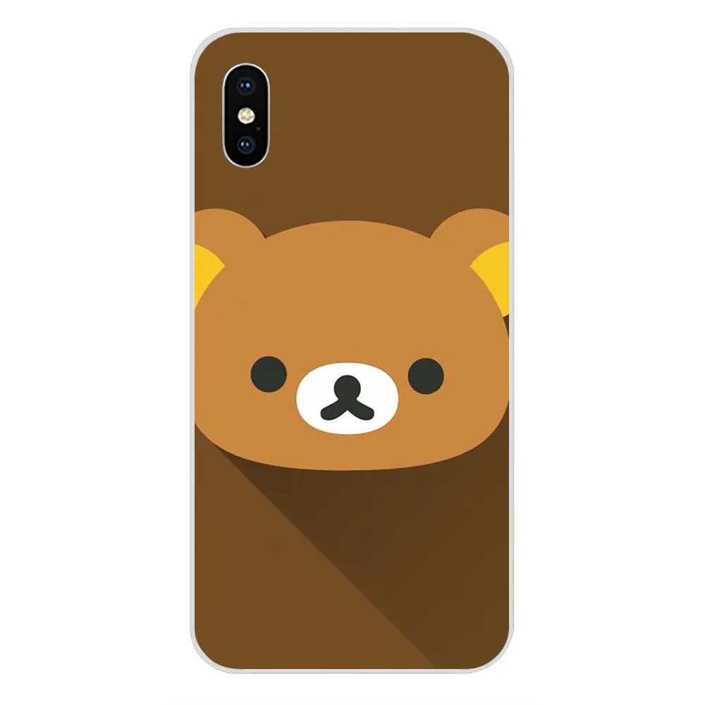 Bear Rilakkuma Usb Мягкий ТПУ чехол для мобильного телефона Galaxy J1 J2 J3 J330 J4 J5 J6 J7 J730 J8 2015 2016