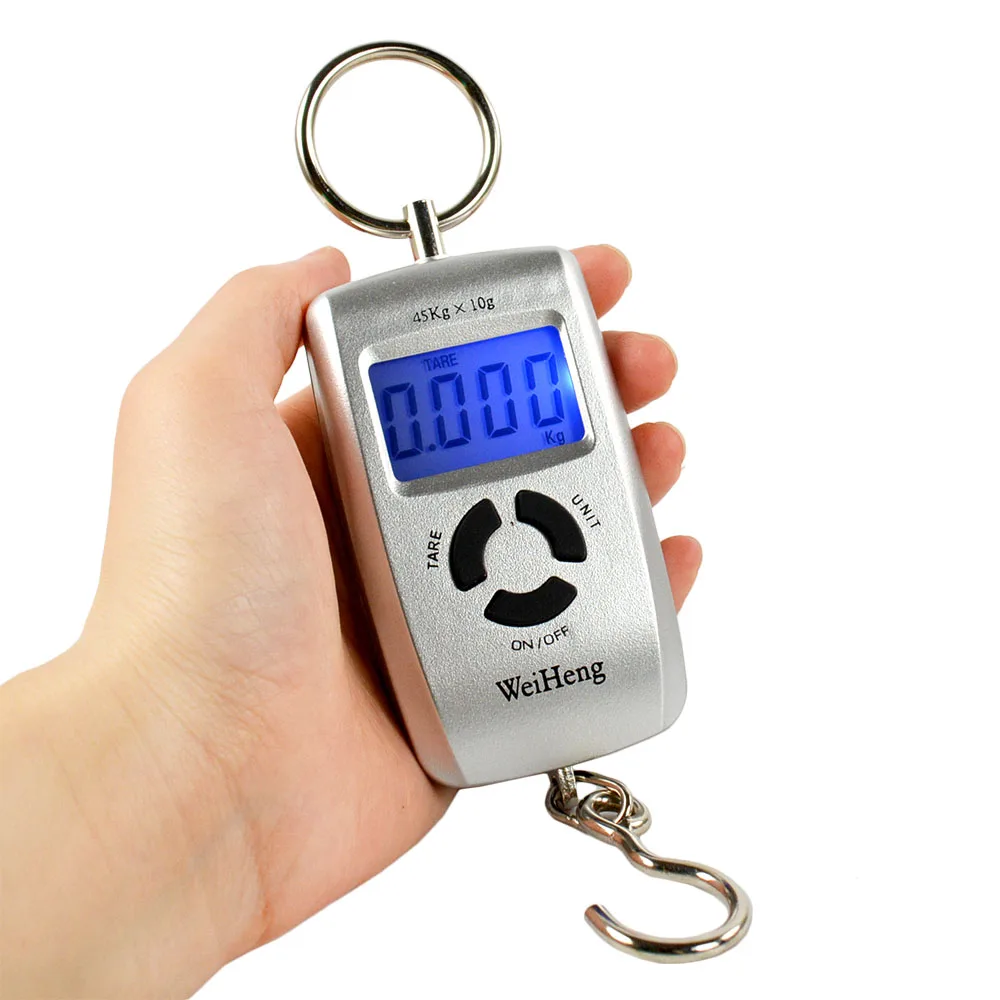 Цифровые весы для чемоданов рыбалки багажа путешествий в аэропорту подвесные