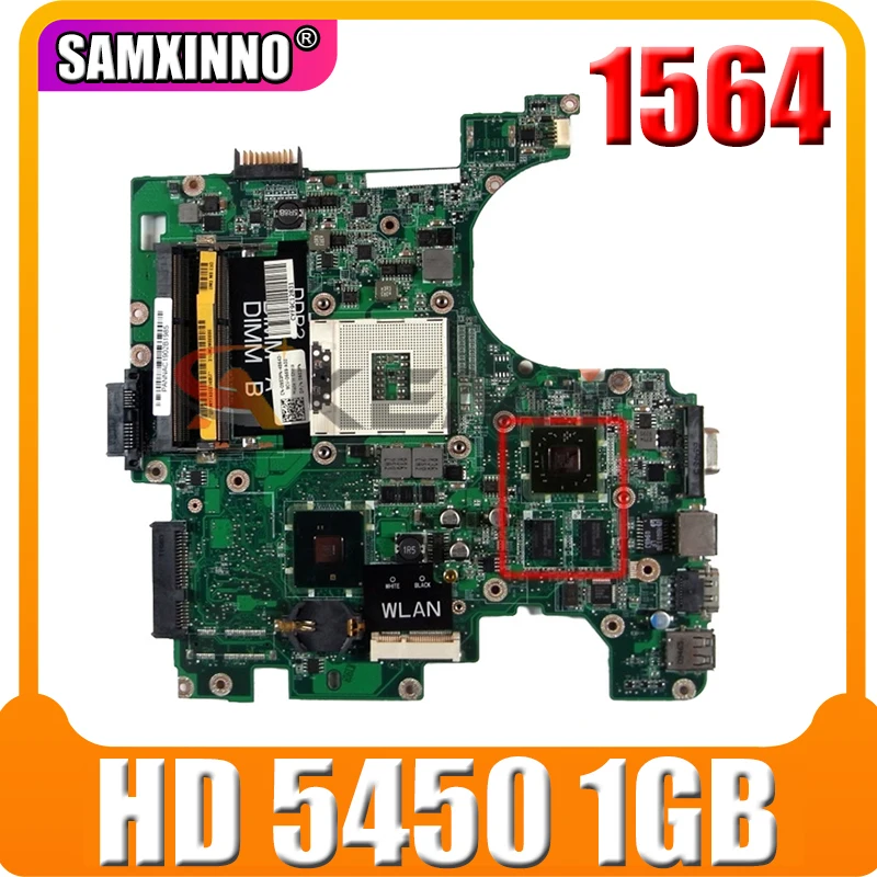 

Akemy For DELL 1564 Laptop Motherboard HD 5450 1GB CN-06T28N 06T28N 6T28N DA0UM3MB8E0 HM55 Mainboard