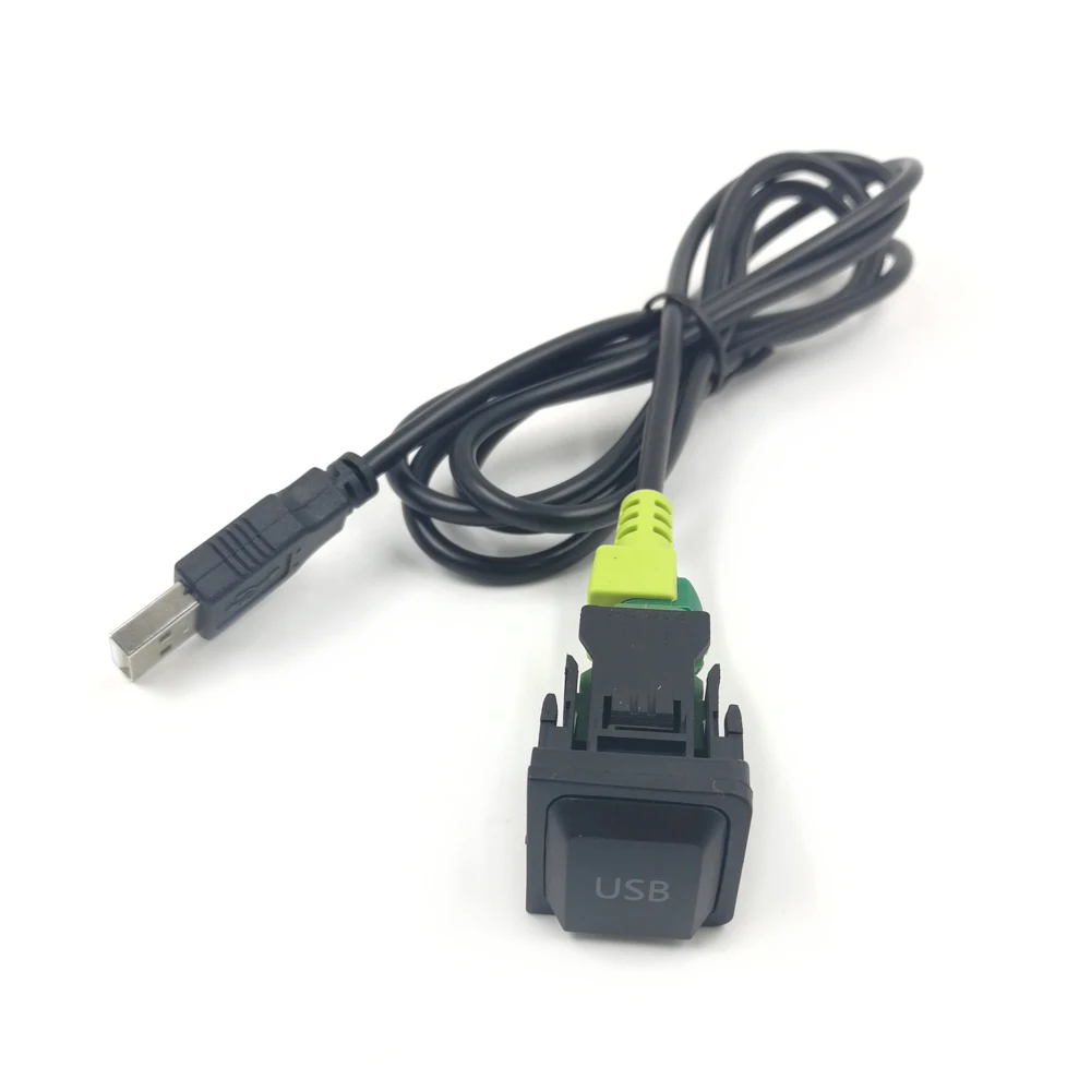 Biurlink 150 см USB кабель CD плеер радио аудио система разъем кнопка для VW Volkswagen стерео 4