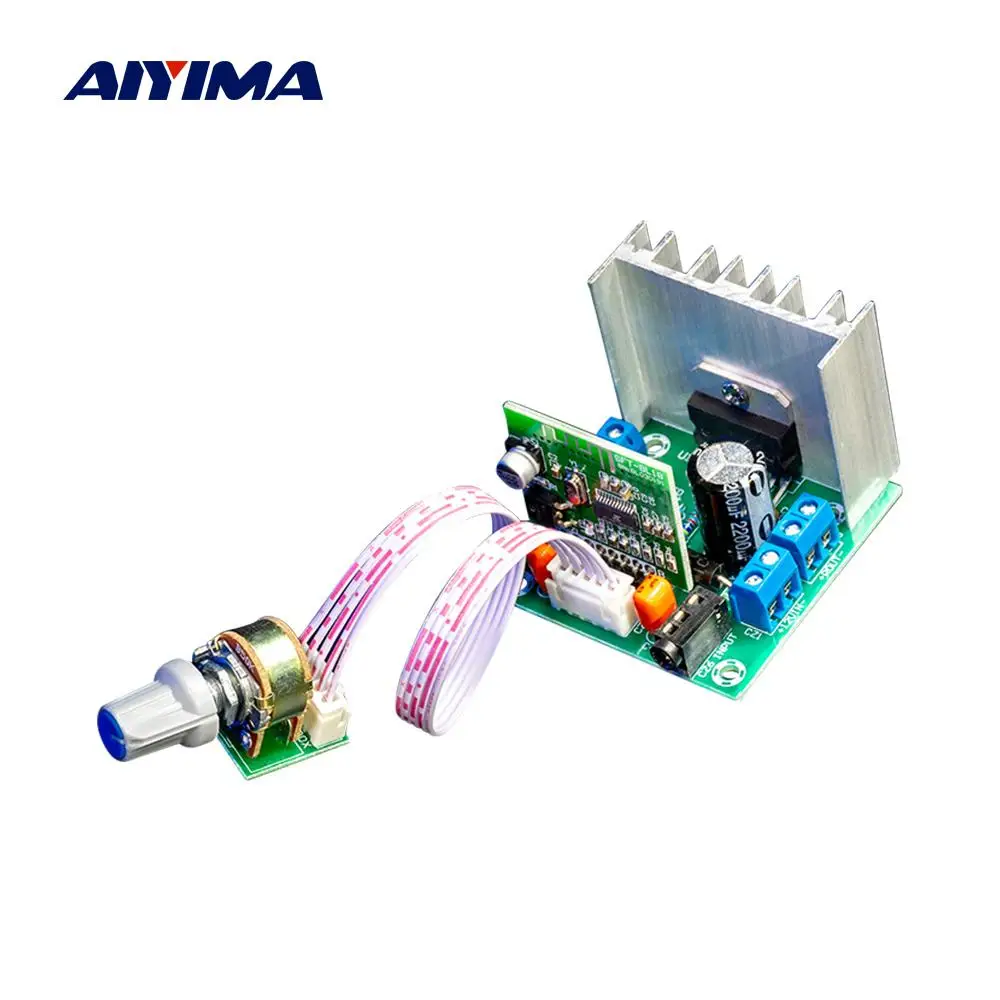 AIYIMA Bluetooth TDA7297 стерео усилитель мощности 15Wx2 домашний кинотеатр аудио Мини Amp DIY
