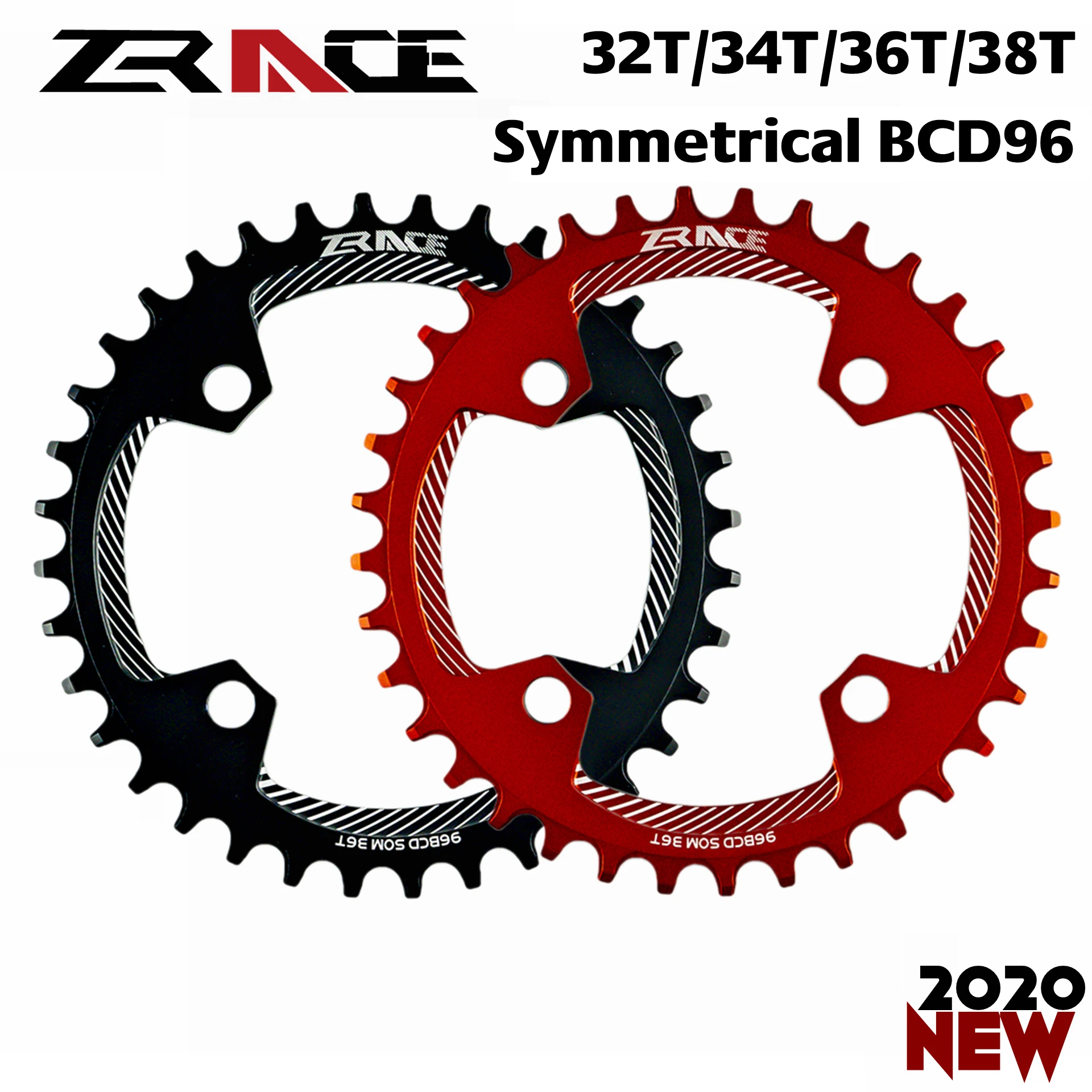 ZRACE BCD96 M звезды MTB круглый звезду Звездочка Асимметричные узкие гребешок с