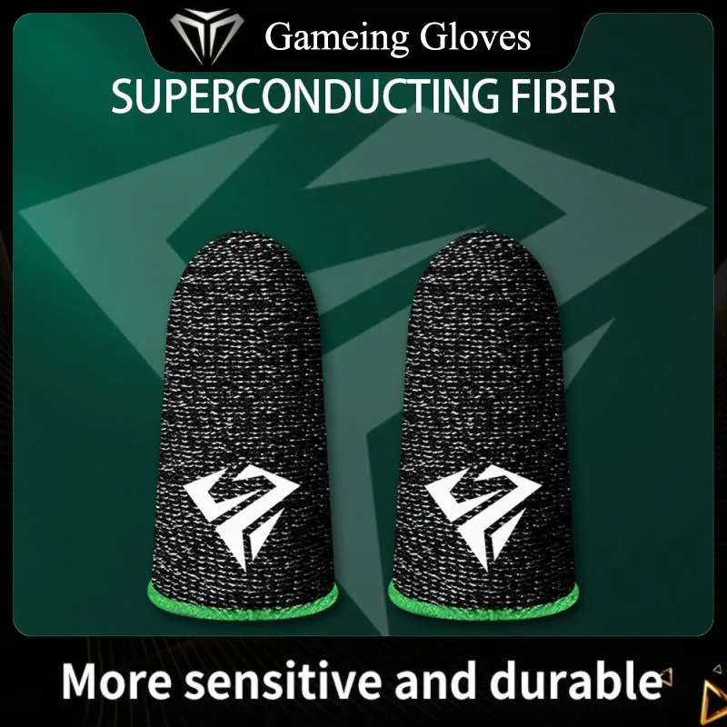 1 Пара Противоскользящие Игровые перчатки из углеродного волокна рукав для