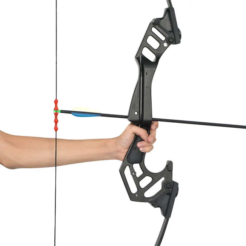 Archery 53inch Alloy Straight Pull Bow 35lbs Recurve Hunting Shooting Training Game Sports Compound And Arrow | Спорт и развлечения