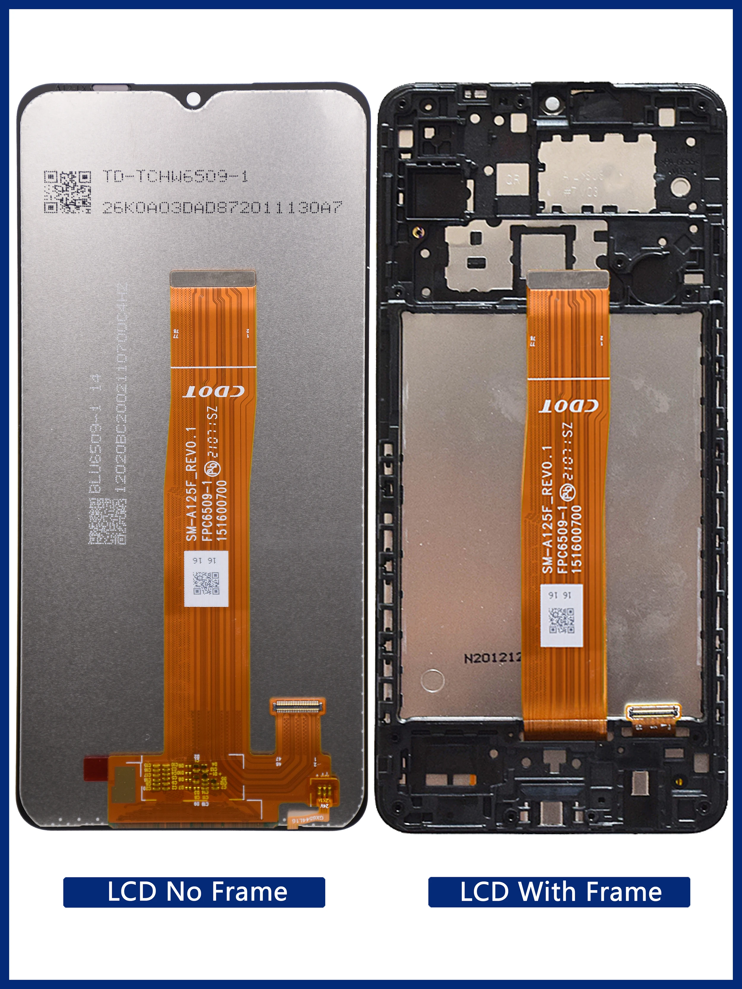 ЖК-дисплей AMOLE для Samsung Galaxy A02 сенсорный экран с дигитайзером в сборе A022F A022G A022M +