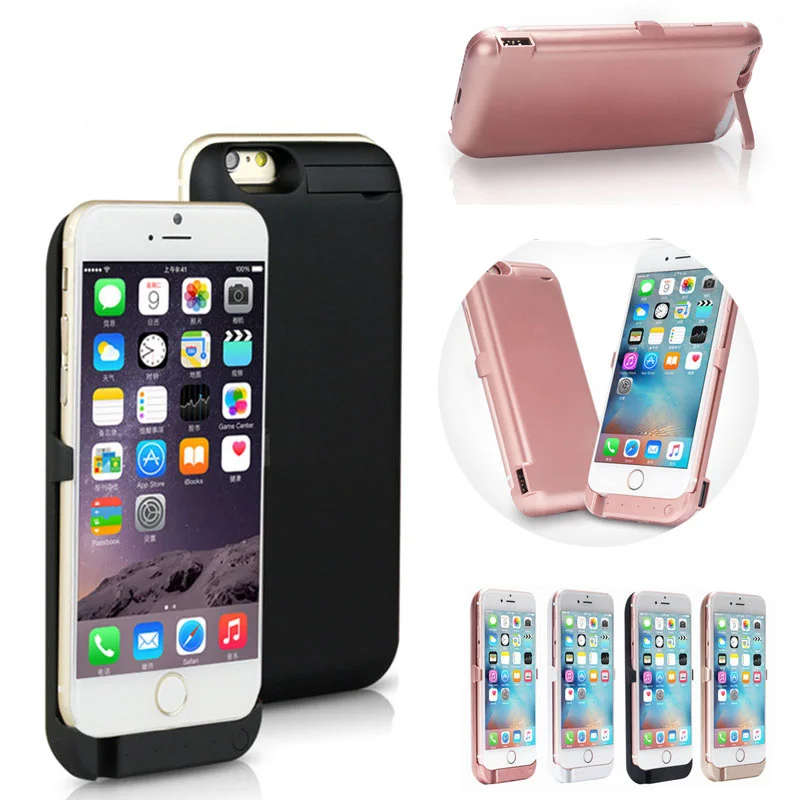 Внешний аккумулятор для IPhone 5 S/SE 4200 мАч внешний зарядки телефонов чехол|Чехлы с