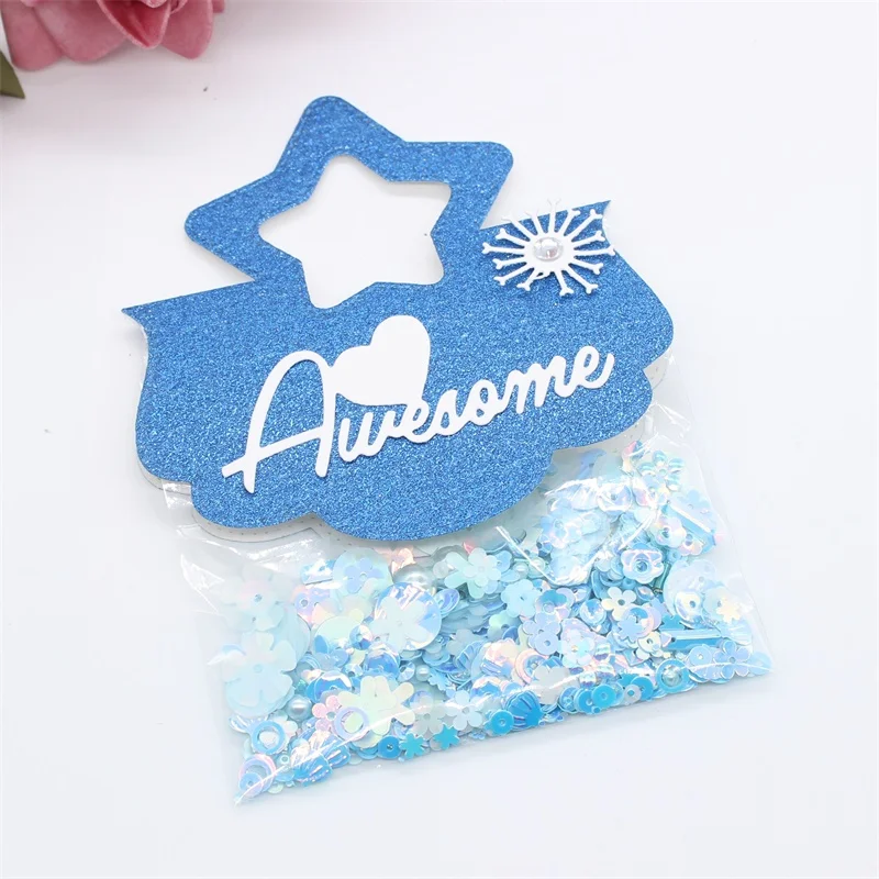 KSCRAFT милый Звездный мешок Топпер металлические штампы трафареты для сделай сам